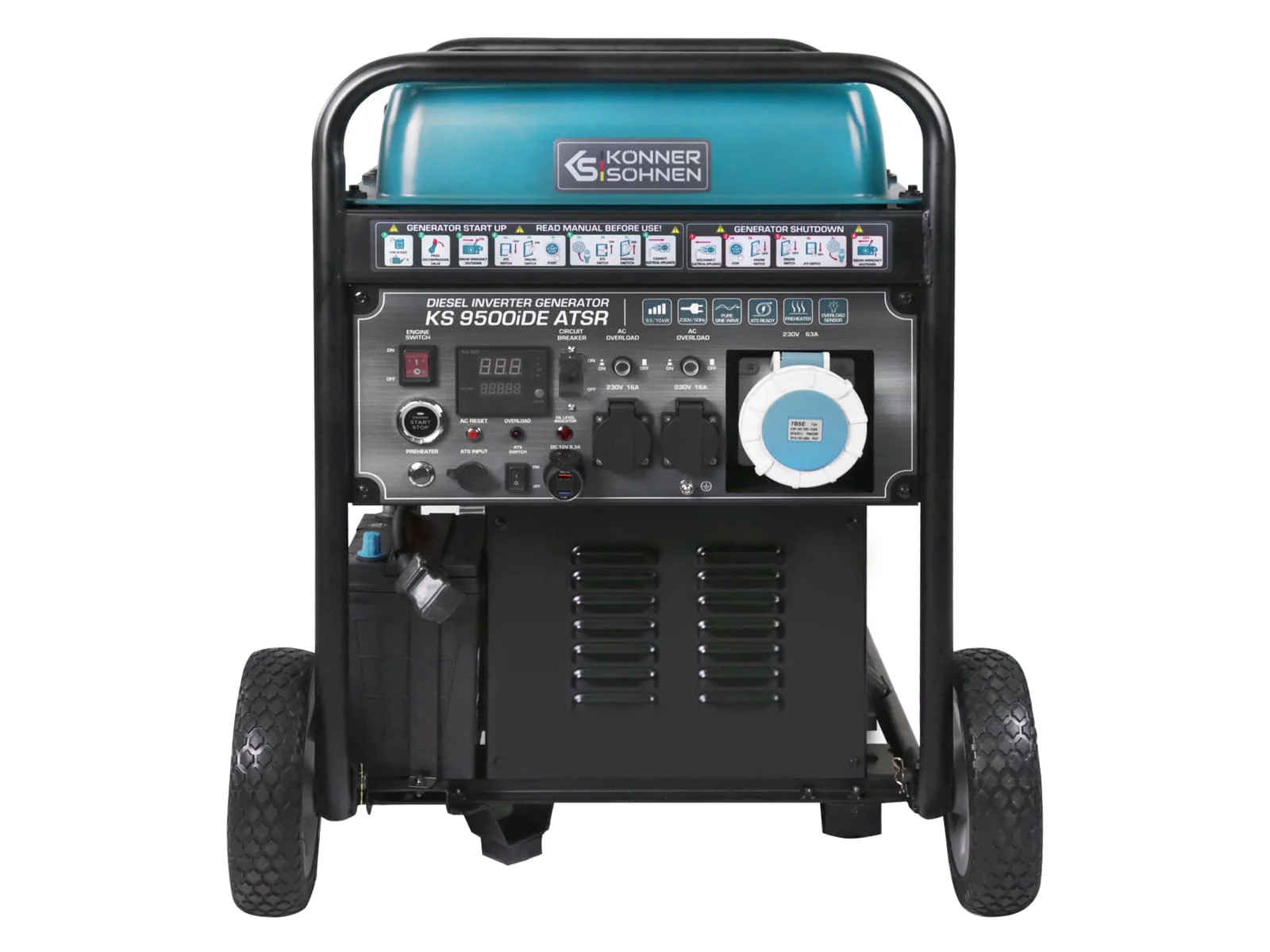 Inverter-Generator KS 9500iDЕ ATSR (Diesel)