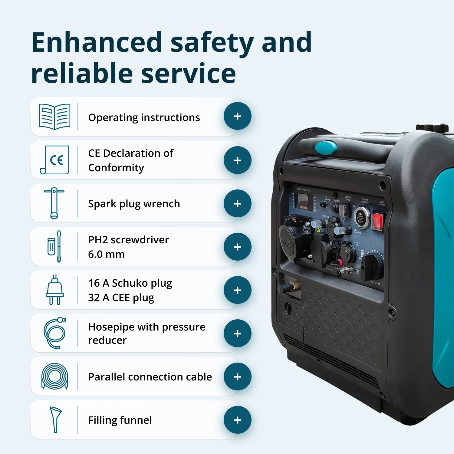 Inverter-Generator KS 5500iEG S (Benzin/Gas)