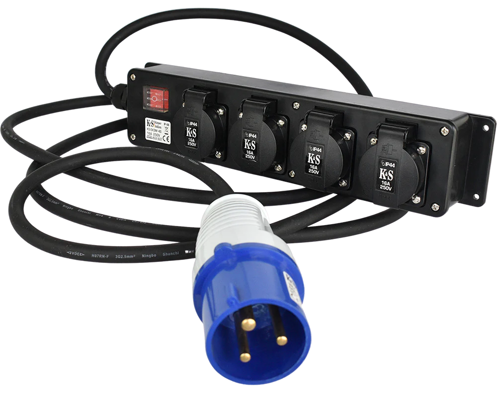 Steckdosenadapter KS EX3M-4S