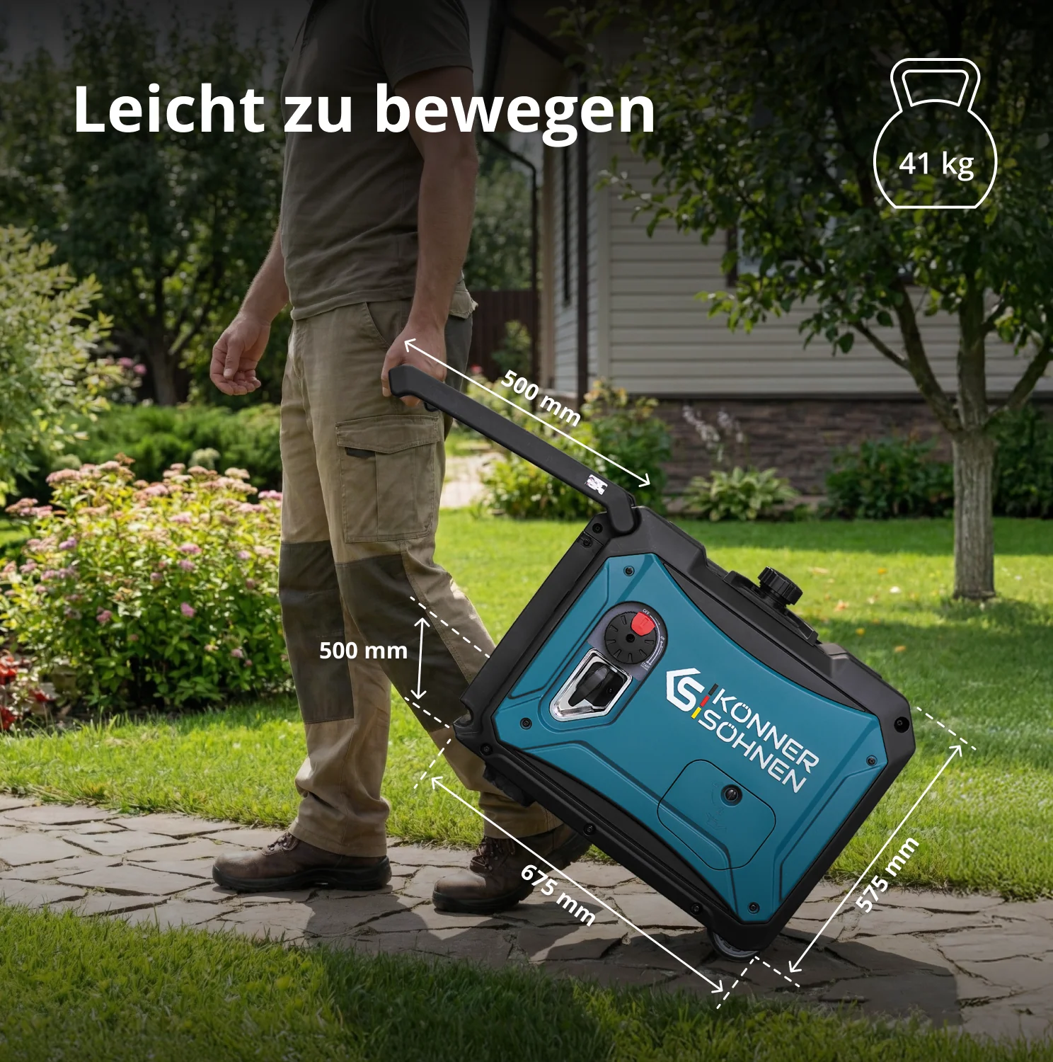 Inverter-Generator KS 4000iEG S (Benzin/Gas)