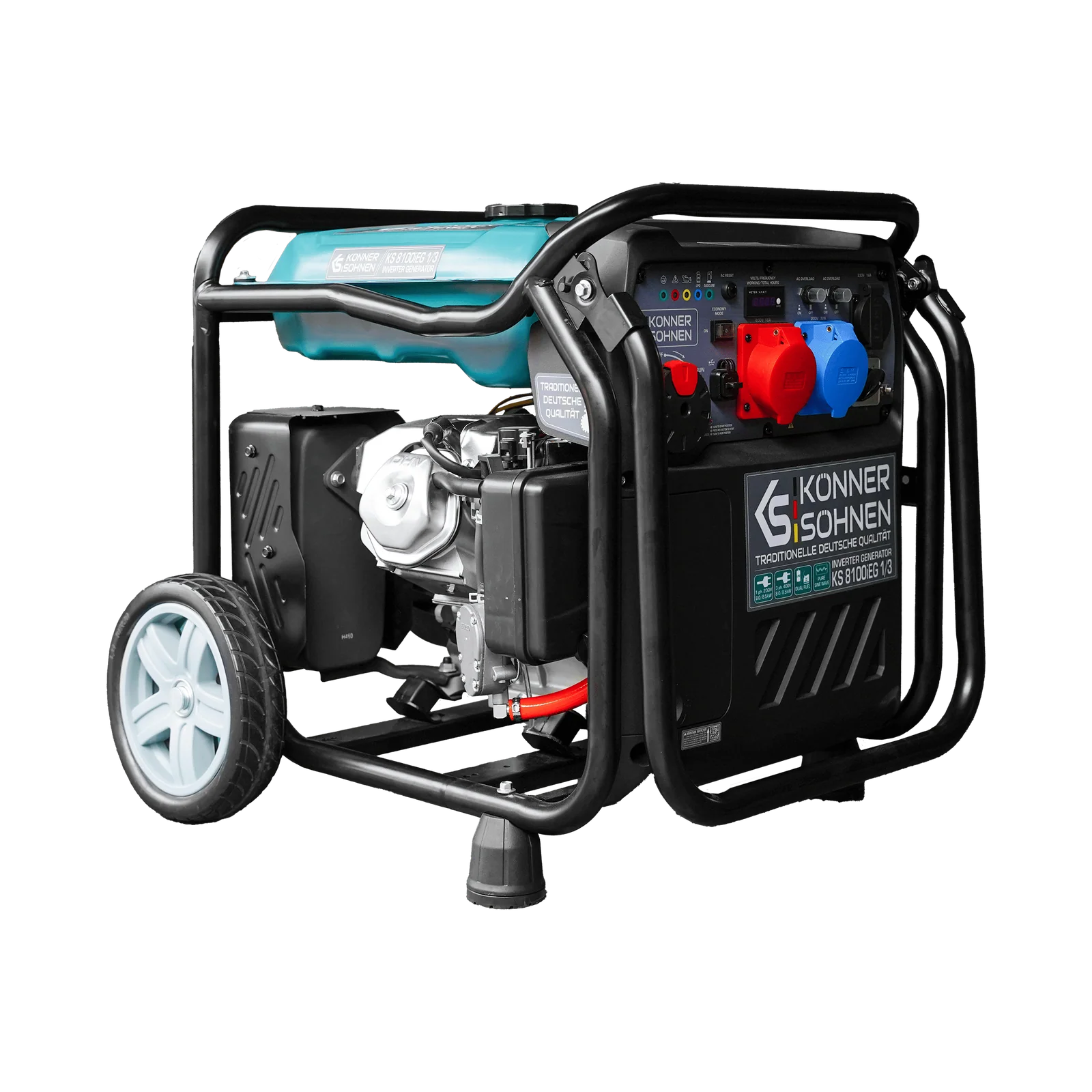Inverter-Generator KS 8100iEG 1/3 (Benzin/Gas)